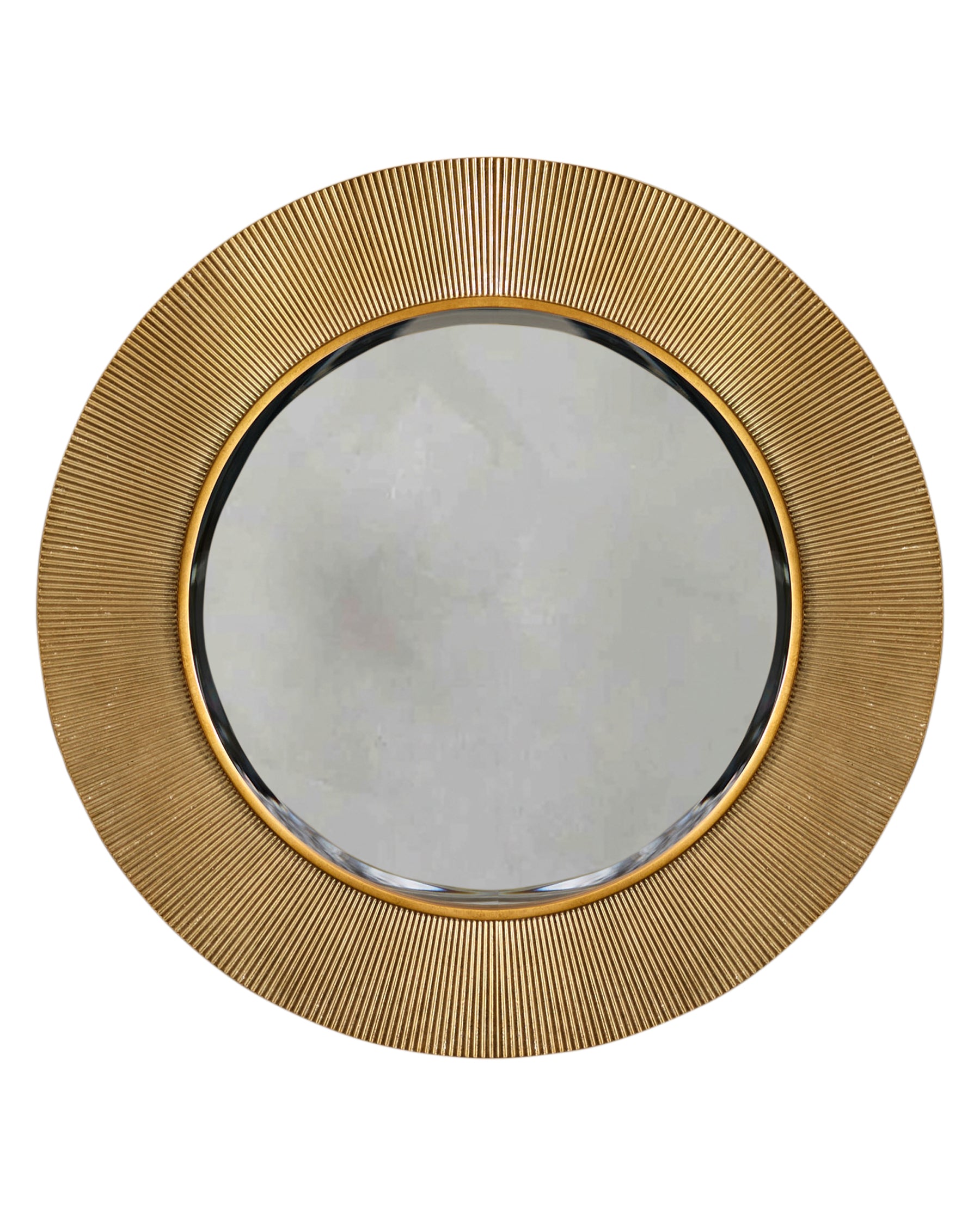 Alexa gold round wall mirror - Image 4