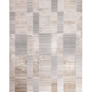 Bijou mixed metallics textured medium rug