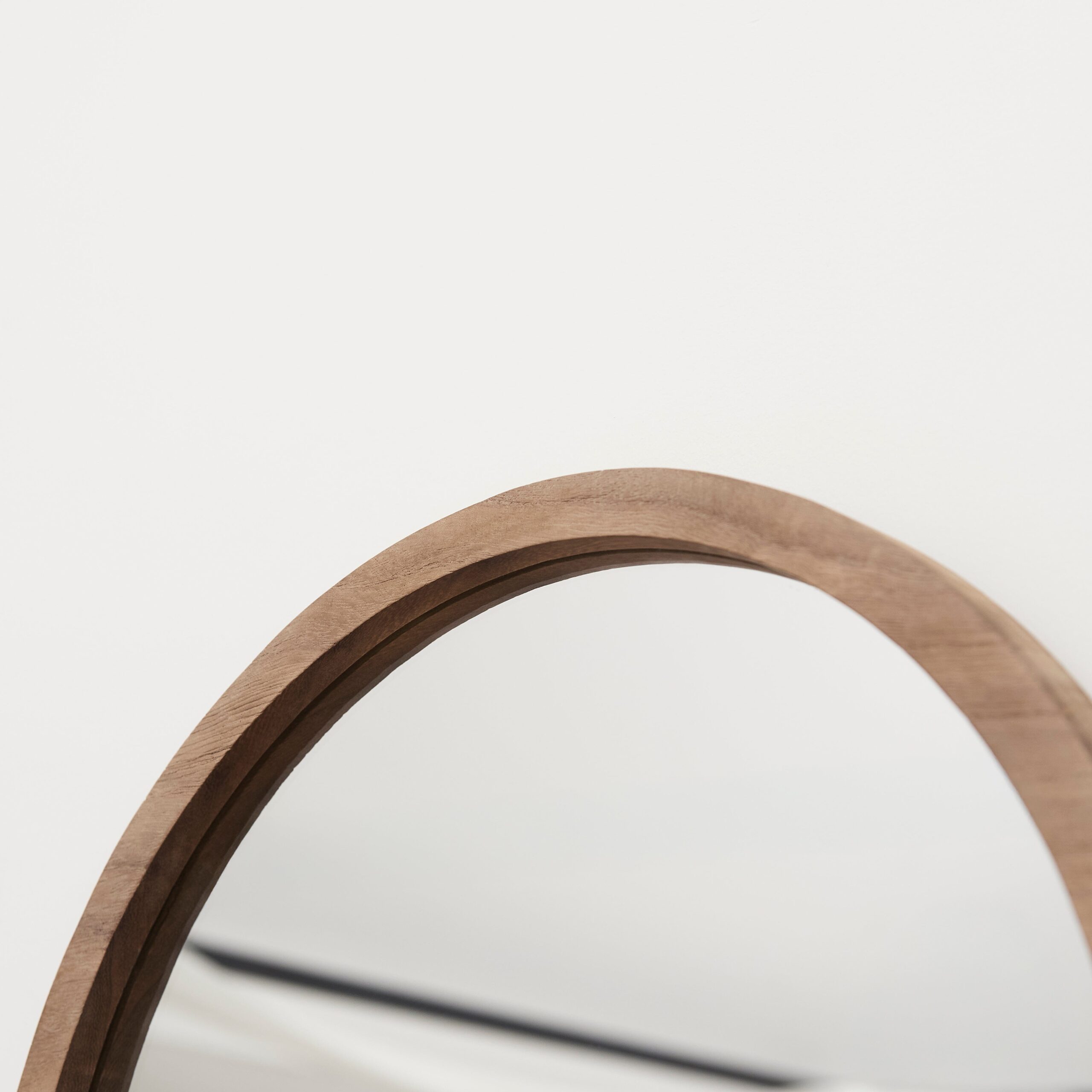 Lowesby 60x40cm Wooden Mirror - Natural - Image 3