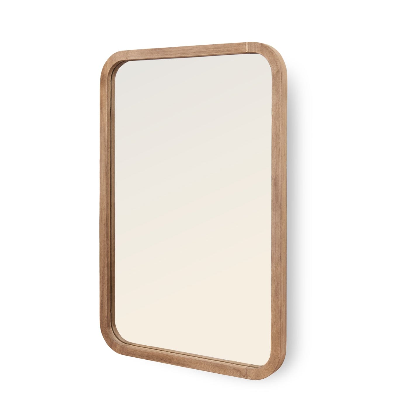 Lyndon 60x40cm Wooden Mirror - Natural - Image 7