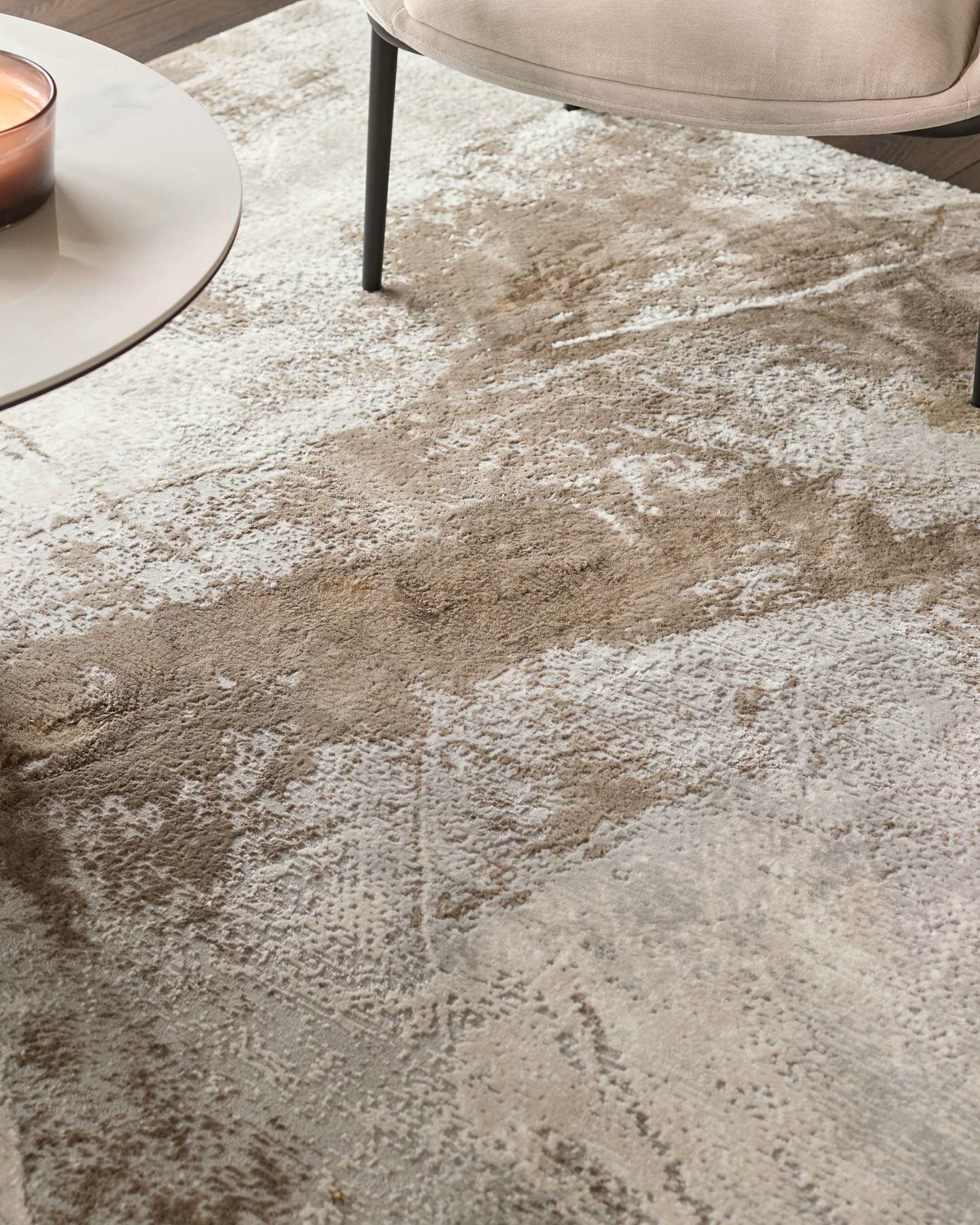 Sienna natural textured large rug - Image 2